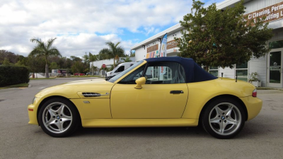 2000 BMW M Roadster in Dakar Yellow 2 over Dark Gray & Black Nappa