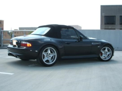 2000 BMW M Roadster in Cosmos Black Metallic over Black Nappa