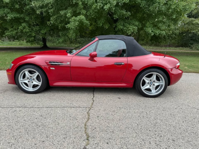 2000 BMW M Roadster in Imola Red 2 over Imola Red & Black Nappa