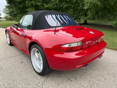 2000 BMW M Roadster in Imola Red 2 over Imola Red & Black Nappa