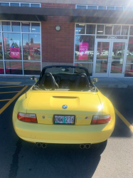 2000 BMW M Roadster in Dakar Yellow 2 over Black Nappa