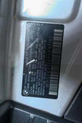 2000 BMW M Roadster in Titanium Silver Metallic over Black Nappa