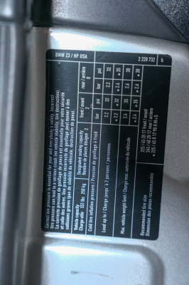 2000 BMW M Roadster in Titanium Silver Metallic over Black Nappa