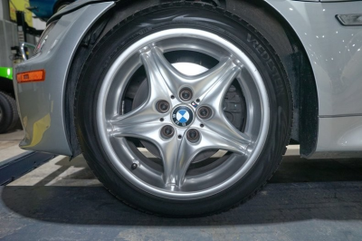 2000 BMW M Roadster in Titanium Silver Metallic over Black Nappa