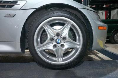 2000 BMW M Roadster in Titanium Silver Metallic over Black Nappa