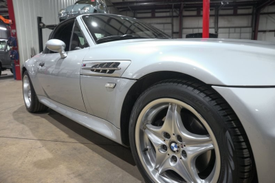 2000 BMW M Roadster in Titanium Silver Metallic over Black Nappa