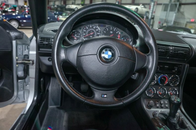 2000 BMW M Roadster in Titanium Silver Metallic over Black Nappa