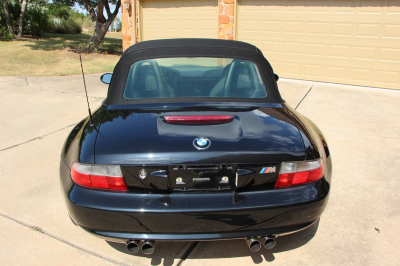 2000 BMW M Roadster in Cosmos Black Metallic over Dark Gray & Black Nappa