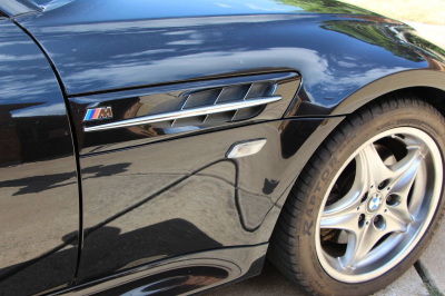 2000 BMW M Roadster in Cosmos Black Metallic over Dark Gray & Black Nappa