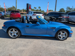 2000 BMW M Roadster in Estoril Blue Metallic over Estoril Blue & Black Nappa