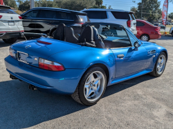 2000 BMW M Roadster in Estoril Blue Metallic over Estoril Blue & Black Nappa