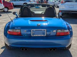 2000 BMW M Roadster in Estoril Blue Metallic over Estoril Blue & Black Nappa