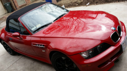 2000 BMW M Roadster in Imola Red 2 over Black Nappa