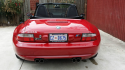 2000 BMW M Roadster in Imola Red 2 over Black Nappa