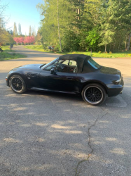 2000 BMW M Roadster in Cosmos Black Metallic over Black Nappa