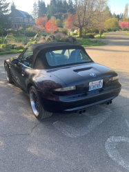2000 BMW M Roadster in Cosmos Black Metallic over Black Nappa