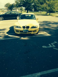 2000 BMW M Roadster in Dakar Yellow 2 over Evergreen & Black Nappa