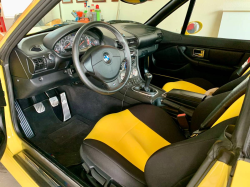 2000 BMW M Roadster in Dakar Yellow 2 over Black Nappa