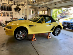 2000 BMW M Roadster in Dakar Yellow 2 over Black Nappa