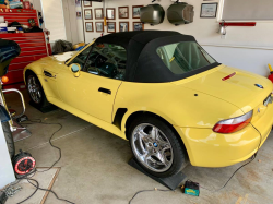 2000 BMW M Roadster in Dakar Yellow 2 over Black Nappa