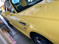 2000 BMW M Roadster in Dakar Yellow 2 over Black Nappa