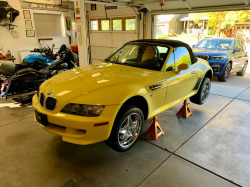 2000 BMW M Roadster in Dakar Yellow 2 over Black Nappa