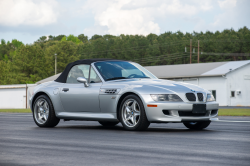 2000 BMW M Roadster in Titanium Silver Metallic over Black Nappa