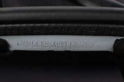 2000 BMW M Roadster in Titanium Silver Metallic over Black Nappa