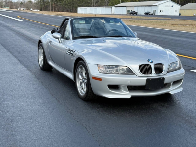 2000 BMW M Roadster in Titanium Silver Metallic over Black Nappa