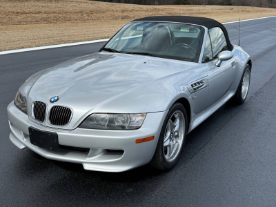 2000 BMW M Roadster in Titanium Silver Metallic over Black Nappa