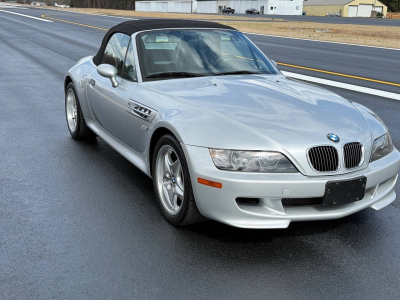 2000 BMW M Roadster in Titanium Silver Metallic over Black Nappa