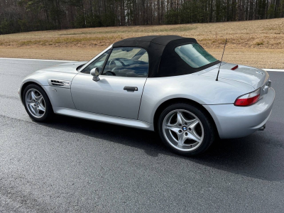 2000 BMW M Roadster in Titanium Silver Metallic over Black Nappa