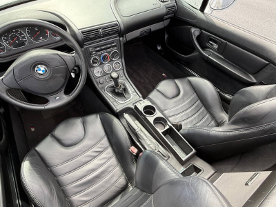 2000 BMW M Roadster in Titanium Silver Metallic over Black Nappa
