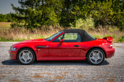 2000 BMW M Roadster in Imola Red 2 over Black Nappa