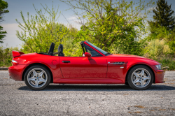 2000 BMW M Roadster in Imola Red 2 over Black Nappa