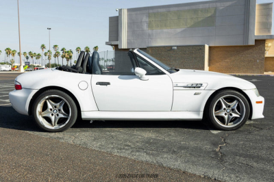 2000 BMW M Roadster in Alpine White 3 over Estoril Blue & Black Nappa