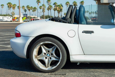 2000 BMW M Roadster in Alpine White 3 over Estoril Blue & Black Nappa