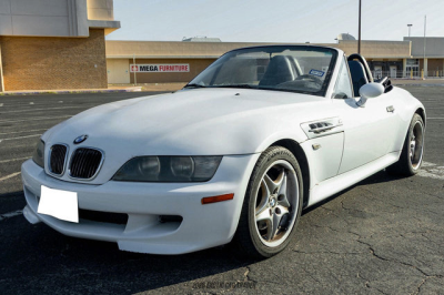2000 BMW M Roadster in Alpine White 3 over Estoril Blue & Black Nappa