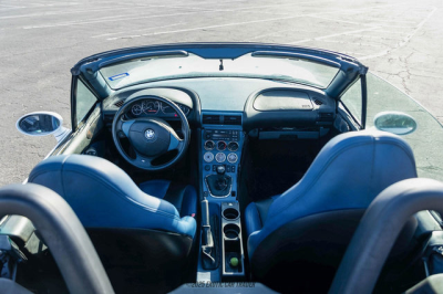 2000 BMW M Roadster in Alpine White 3 over Estoril Blue & Black Nappa