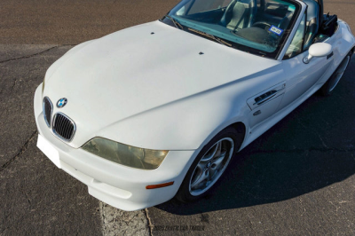 2000 BMW M Roadster in Alpine White 3 over Estoril Blue & Black Nappa