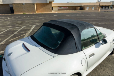2000 BMW M Roadster in Alpine White 3 over Estoril Blue & Black Nappa
