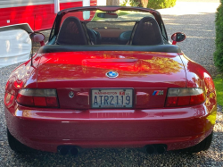 2000 BMW M Roadster in Imola Red 2 over Imola Red & Black Nappa