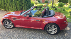 2000 BMW M Roadster in Imola Red 2 over Imola Red & Black Nappa