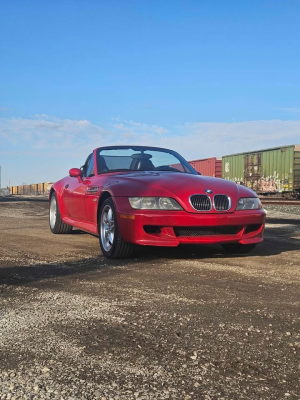 2000 BMW M Roadster in Imola Red 2 over Black Nappa