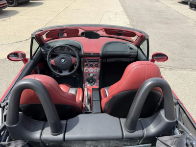 2000 BMW M Roadster in Imola Red 2 over Imola Red & Black Nappa