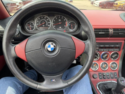 2000 BMW M Roadster in Imola Red 2 over Imola Red & Black Nappa