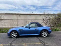 2000 BMW M Roadster in Estoril Blue Metallic over Estoril Blue & Black Nappa
