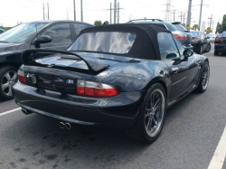 2000 BMW M Roadster in Cosmos Black Metallic over Dark Gray & Black Nappa