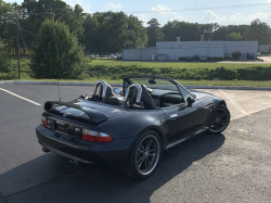 2000 BMW M Roadster in Cosmos Black Metallic over Dark Gray & Black Nappa