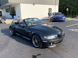 2000 BMW M Roadster in Cosmos Black Metallic over Dark Gray & Black Nappa